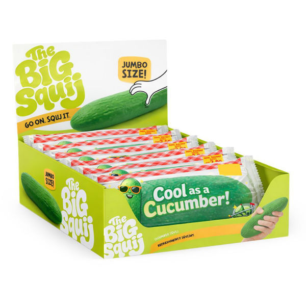 Bild von The Big Squij Cucumber/Gurke 31cm - Slow Rise / Squishy