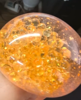 Bild von Squishy Quetsch Dumplings mit Wasserperlen und Glitzer 9cm