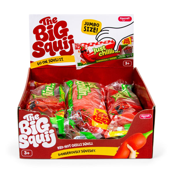 The Big Squij Chilli 37cm - Slow Rise / Squishy