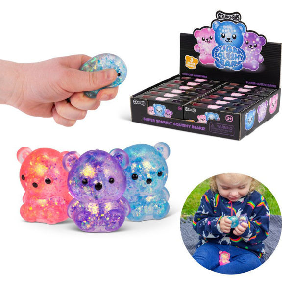 Bild von 3er Pack SCRUNCHEMS SUGAR DIDDY BEARS - Sugaring / Slow Rise / Maltose
